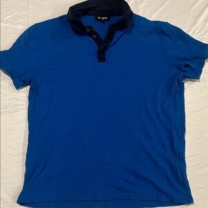 Express Royale Blue Men's Collared Shirt